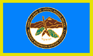 [Pechanga Band of Luiseño Mission Indians flag]