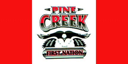 [Pine Creek first nation flag]