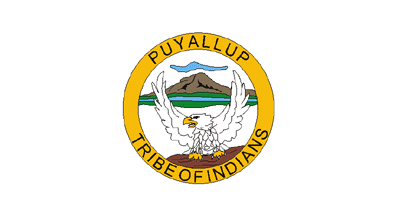 [Puyallup Tribe - Washington flag]