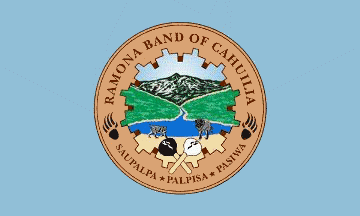 [Ramona Band of Cahuilla, California flag]