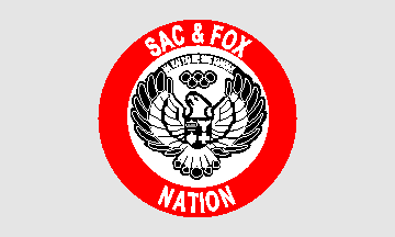 [Sac & Fox of Oklahoma - Oklahoma flag]