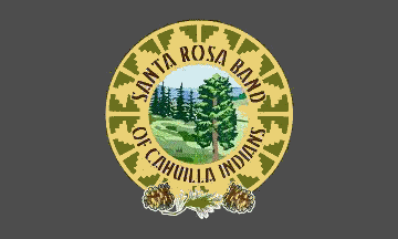 [Santa Rosa Band of Cahuilla Indians flag]