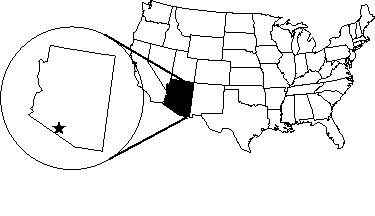 [Tohono O'odham - Arizona map]