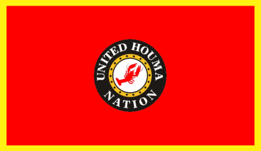 [United Houma Nation, Louisiana flag]