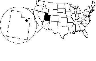 [Uintah & Ouray Ute - Utah map]