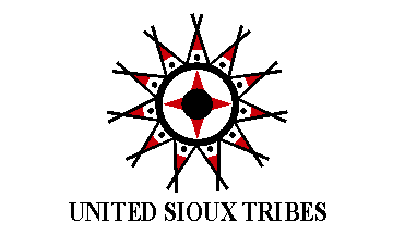 [United Sioux Tribes - South Dakota flag]