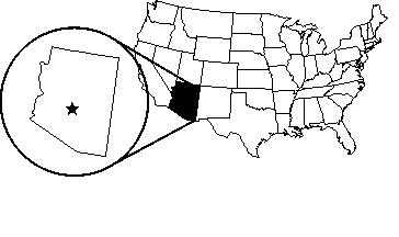 [Yavapai of Fort McDowell - Arizona map]