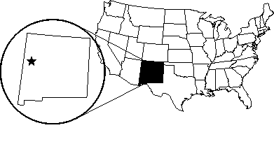 [Zuni - New Mexico map]