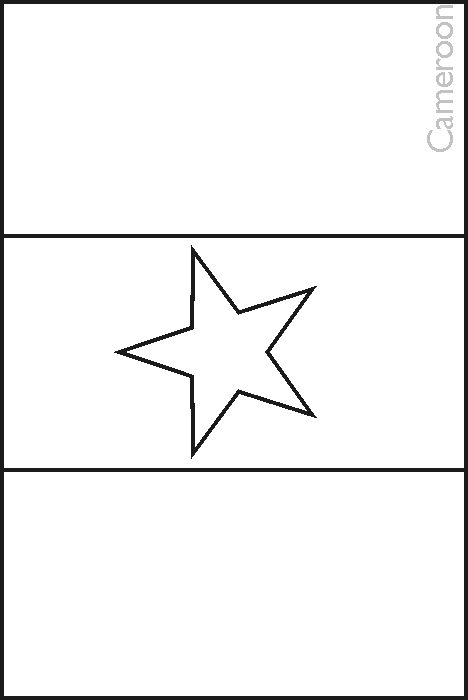Download Central African Republic Flag Coloring Pages - Learny Kids