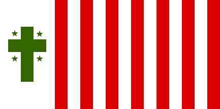 Clay Moss Personal Flag red